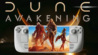 Dune: Awakening Benchmark \u0026 Character Creator on Steam Deck – First Look