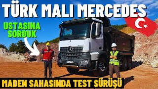 Mercedes Benz Arocs 4045 K Türkiye'de İlk İnceleme / Maden Sahası Canavarı Türkiye'de Üretiliyor!