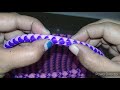 மிக மிக ஈஸியான கைப்பிடி 2ஒயர்ல போடலாம் வாங்க 2wire dot design handle for beginners easy method