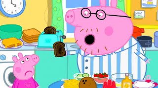 Daddy Pig's Burnt Toast! 🍞 | Peppa Pig Tales Full Episodes