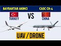 bayraktar akinci vs casc ch 4 uav drone comparison turkey vs china origin