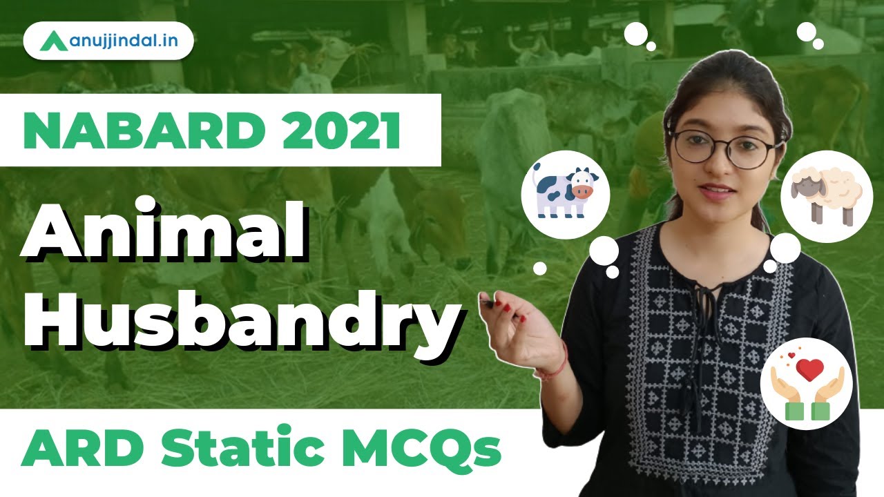 NABARD Grade A & B | ARD Static MCQs | - Animal Husbandry By Pooja Ma ...