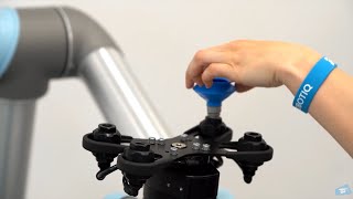 ロボット チュートリアル - Robotiq AirPick 真空グリッパーの取り付け方法