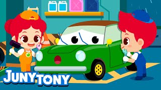 Car Mechanic | Job \u0026 Occupation Songs for Kids | Job and Career Songs for Kindergarten | JunyTony