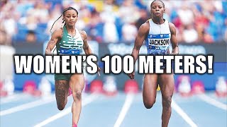 Sha'Carri Richardson VS. Shericka Jackson! || 2024 Miramar Invite 100 Meter Dash!