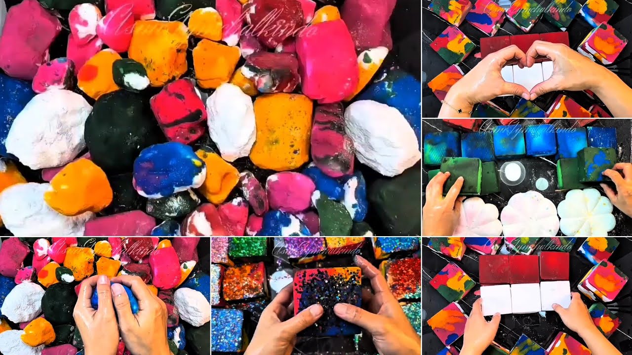 Asmr Gymchalk Crushing Edit Version Asmryt772 Youtube