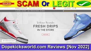 Dopekicksworld.com Reviews (Nov 2022) [ with 100% Proof ] ⚠️SCAM or LEGIT ?⚠️😲 Dopekicksworld Review