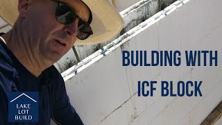 Building with ICF Block: Removing Forms and Preparing for 2nd Story