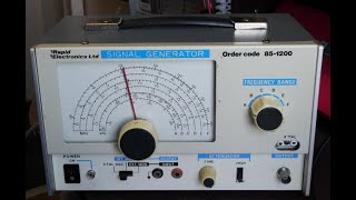 Rapid Electronics 85 1200 Signal Generator - #049