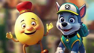 Humpty Dumpty Paw Patrol Cartoon Song | Beautiful Nursery Rhymes for Kids | Fun Learning Son