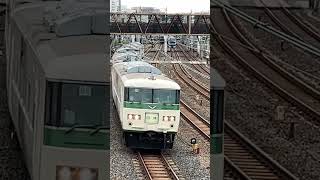 185系 B6編成　団体列車越後湯沢行き