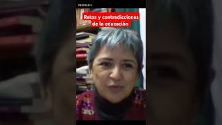 #LaMesaRoja 🔴Daniela Pastrana habla sobre los retos que tiene la educación en México.