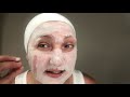 blackhead clearing fizz mask application