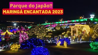 A incrível decoração do Parque do Japão!  | Maringá Encantada 2023