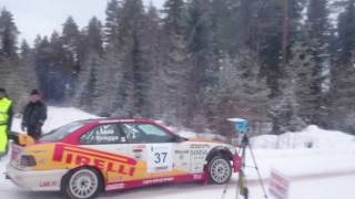 Huumolan pätkän lähtö  Revonlahti ralli 2017