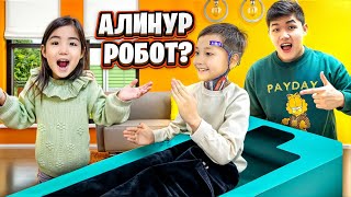 АЛИНУР РОБОТ😱| АЛИНУР РОБОТ БОЛЫП КЕТТЫ👀🤖|КӨЗАЙЫМ МЕН АРУНА ШОООК БОЛЫП ҚАЛДЫ🤫