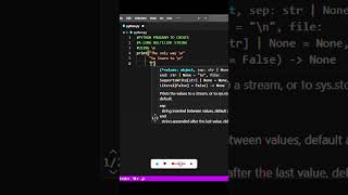 "Python Tutorial: Creating Long Multiline Strings with \n" #python #coding #shorts #python3