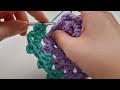 how to crochet a 3tr picot stitch left handed beginner crochet