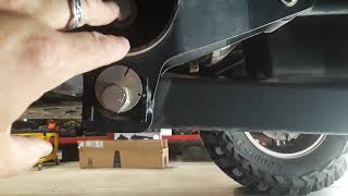 How I adjusted the caster angle Jeep JK with lift