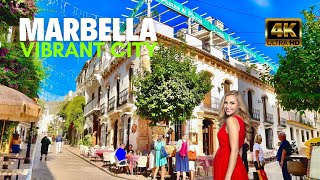 Experience MARBELLA Spain's VIBRANTE City and Beach in 4K!