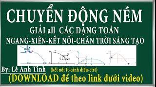 Vật lý 10-Bài 9. Chuyển động ném-chân trời sáng tạo-kntt( các dạng toán ném ngang, ném xiên)