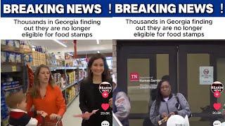 Thousands in Georgia finding out they are no longer eligible for food stamps