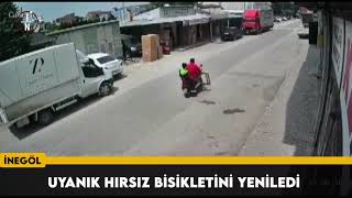 UYANIK HIRSIZ BİSİKLETİNİ YENİLEDİ