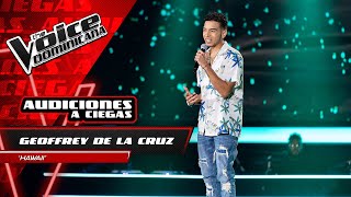 Geoffrey de la Cruz– "Hawái" | Audiciones a Ciegas | The Voice Dominicana 2021