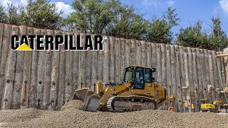 Cat 963 track loader at work
