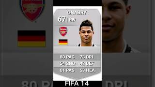 Serge Gnabry Fifa Evolution... #football #easportsfifa #fifa23 #bayernmunich #arsenalfc