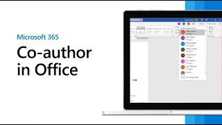 Co-author your documents in Microsoft 365 apps