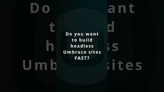 XPEDITE - Create Umbraco headless sites FAST! # umbraco #nextjs