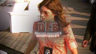 Deb Morgan Scenepack (4K,w/topaz)｜Dexter S2