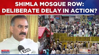 Shimla Mosque Protest: Dereliction Or Appeasement At Play? Why Wouldn't Sukhu Govt Act? | WATCH