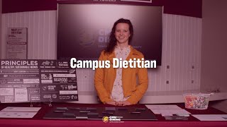 [ CMU Dining 101 ] Ep.5 Campus Dietitian