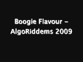 Boogie Flavour - AlgoRiddems 2009