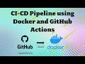Real Time DevOps Project | Build & Publish Docker Image using GitHub Actions #docker #githubactions