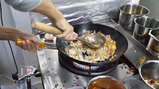 Chinese Street Food Fried Rice, Fried Noodles, Fried Rice Noodles | 街头美食炒饭，炒面，炒粉