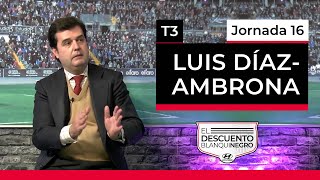 El Descuento Blanquinegro | J16 AD Mérida CF 1 - CD Badajoz 0 | Entrevista a Luis Díaz-Ambrona