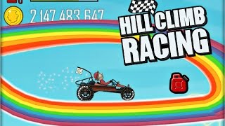 Hill Climb Racing: Dune Buggy 9266m | Rainbow GamePlay