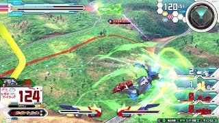 【危ないのなら　上空に逃げるぞ　端から端まで】　トライバーニングガンダム