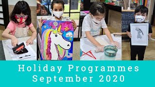 CoSpacious Holiday Programmes September 2020