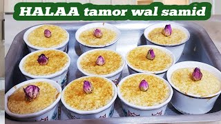 Halaa tamor wa samid kue arab yang satu ini pasti pada belum tau cara pembuatanya sangat mudah