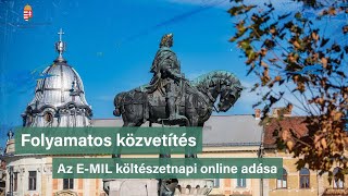 Az E-MIL költészetnapi online adása