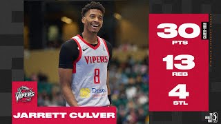 Jarrett Culver Records a Career-High 30 PTS in Vipers Win Against the Legends