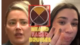PROOF Amber Heard Faked Her Bruises!!!!!