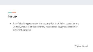 SOCY 224 Pan Asian vs. Ethnic/National Identity
