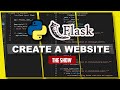 How to Make Websites with Python | Flask Tutorial Part 1 For Absolute Beginners - Getting Started