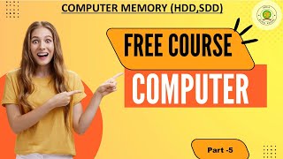 What is ROM and RAM and CACHE Memory | HDD and SSD | Graphic Card | Primary and Secondary Memory