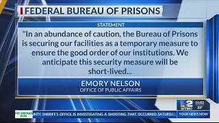 US federal prisons, including TH facility, on lockdown